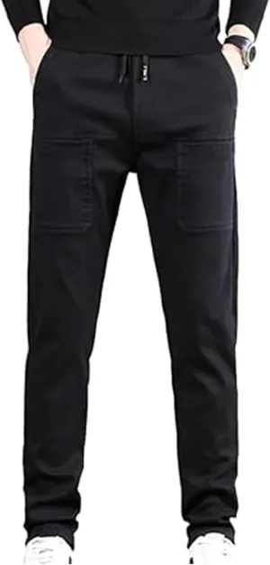 6 Pocket Cargo Pants Men, Pants,Mencomfy Cargo Pants,Men's Casual Medium & Long Multi-Pockets Pants