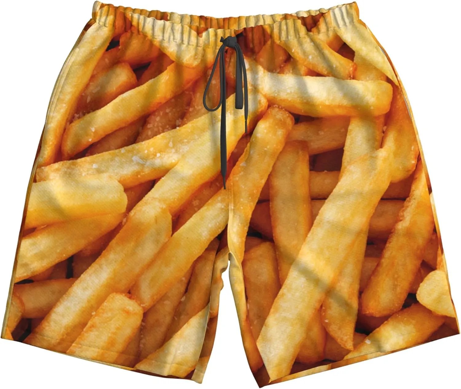 AMRANDOM Men's Shorts Casual Drawstring Summer Beach Shorts