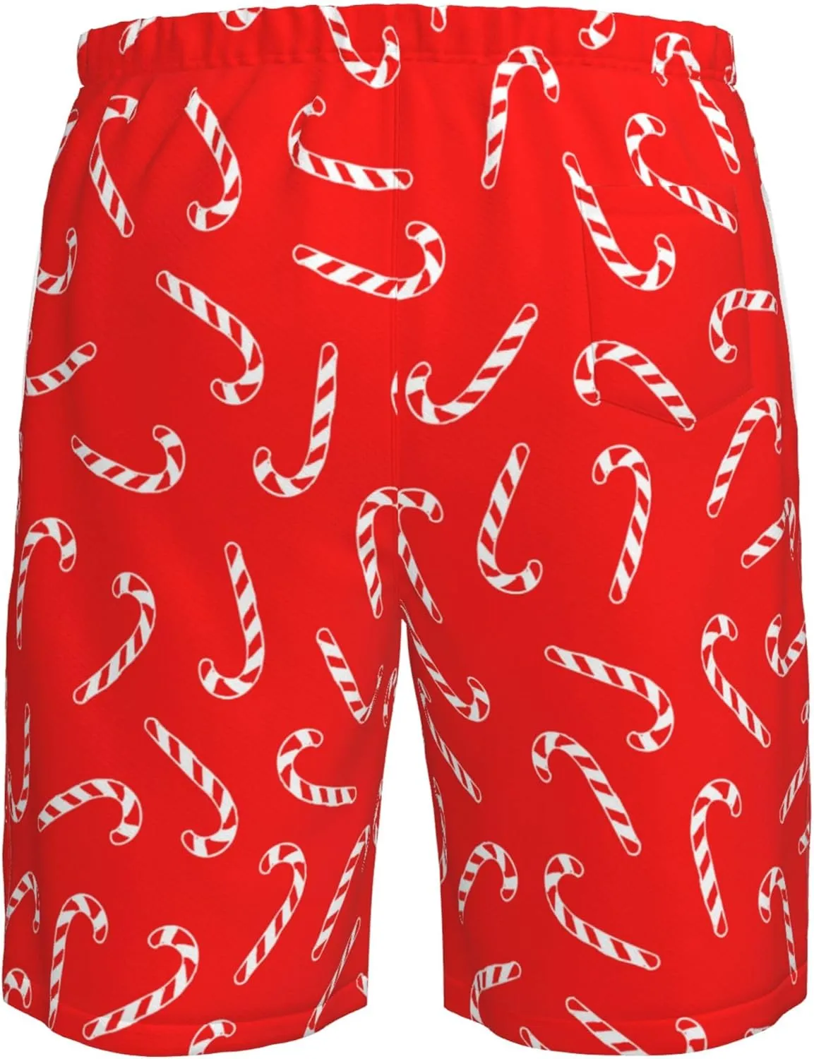 AMRANDOM Men's Shorts Casual Drawstring Summer Beach Shorts