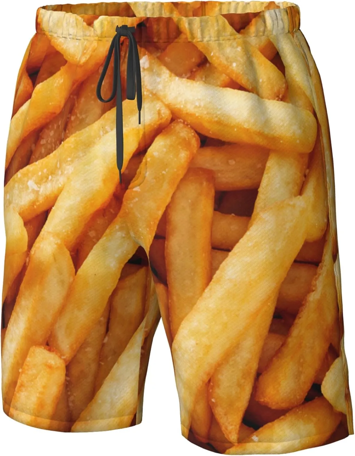 AMRANDOM Men's Shorts Casual Drawstring Summer Beach Shorts
