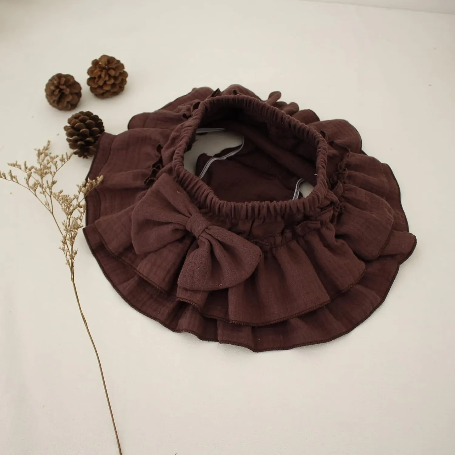 Baby Girls Bloomer Skirt Shorts Bowknot Cotton Gauze Ruffle Diaper Cover Shorts Briefs Cute Bloomers Underpants