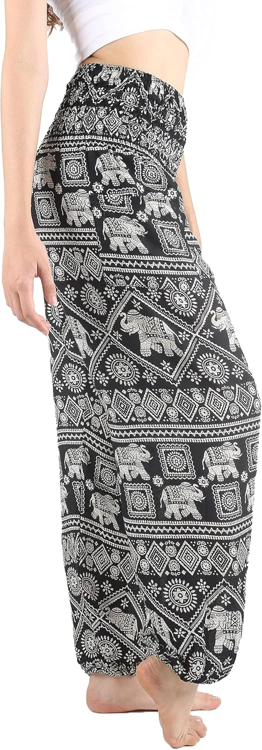 Boho Pants Harem Pants Yoga Trousers for Woman Bohemian Beach Pants
