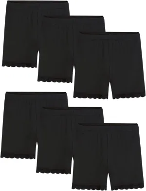 BOOPH Lace Bike Short Girls Dance Undershorts Underwear for Play or Underdress