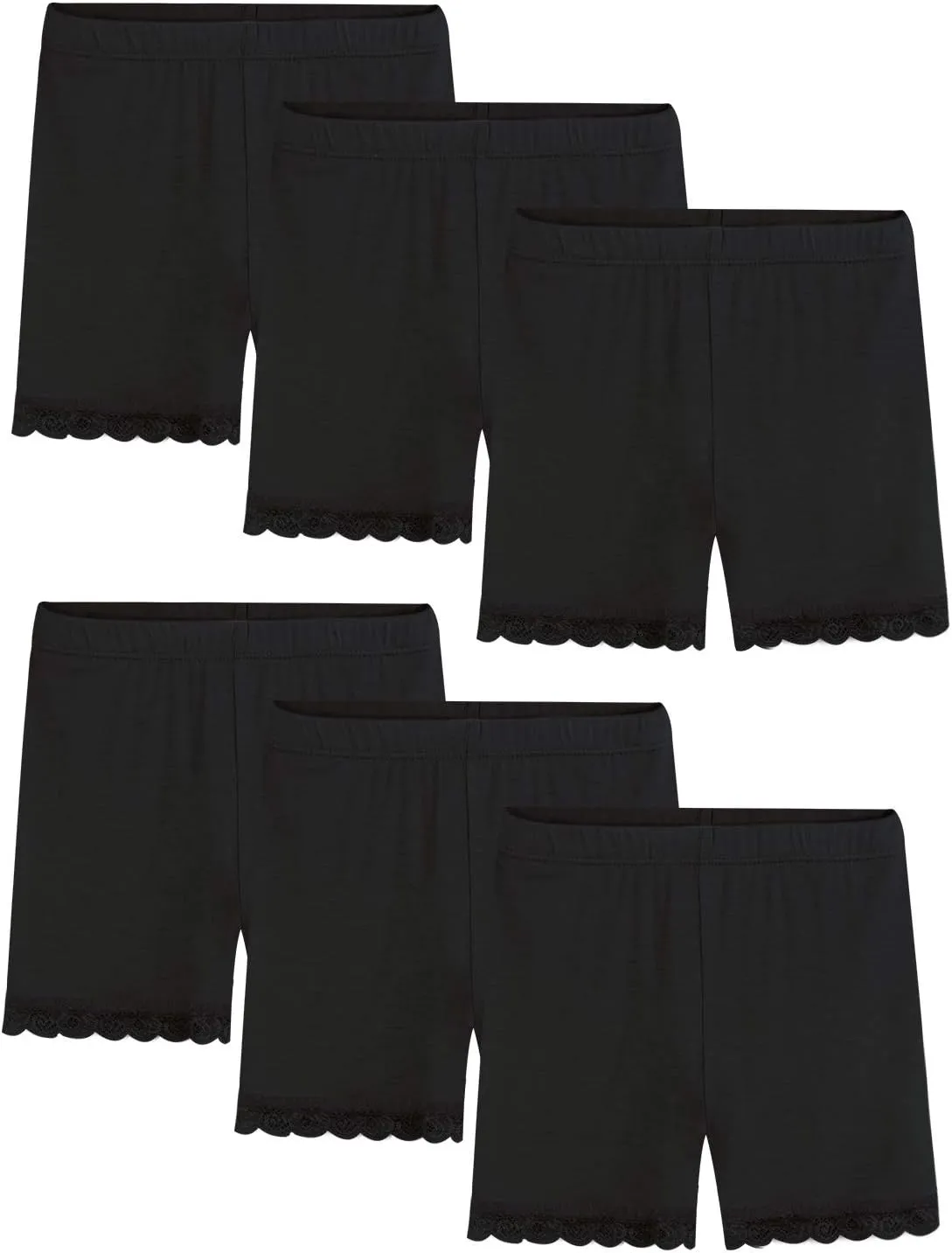 BOOPH Lace Bike Short Girls Dance Undershorts Underwear for Play or Underdress