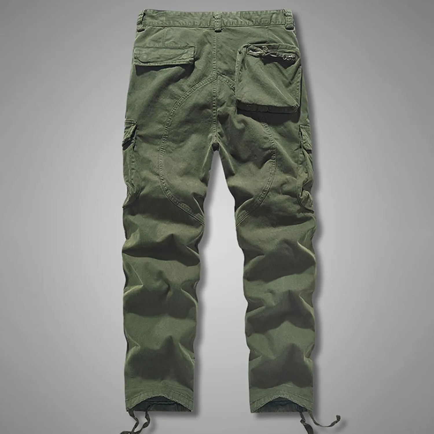 Cargo Pants for Men, CamoRelaxed Fit Utility Hiking Pants, Ripstop Work Casual Wild Pants with Pockets