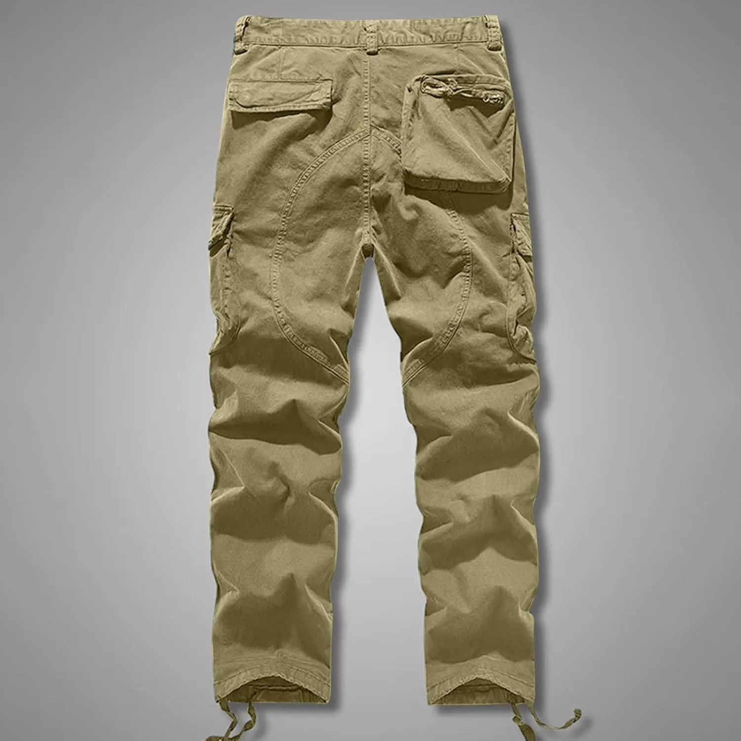 Cargo Pants for Men, CamoRelaxed Fit Utility Hiking Pants, Ripstop Work Casual Wild Pants with Pockets