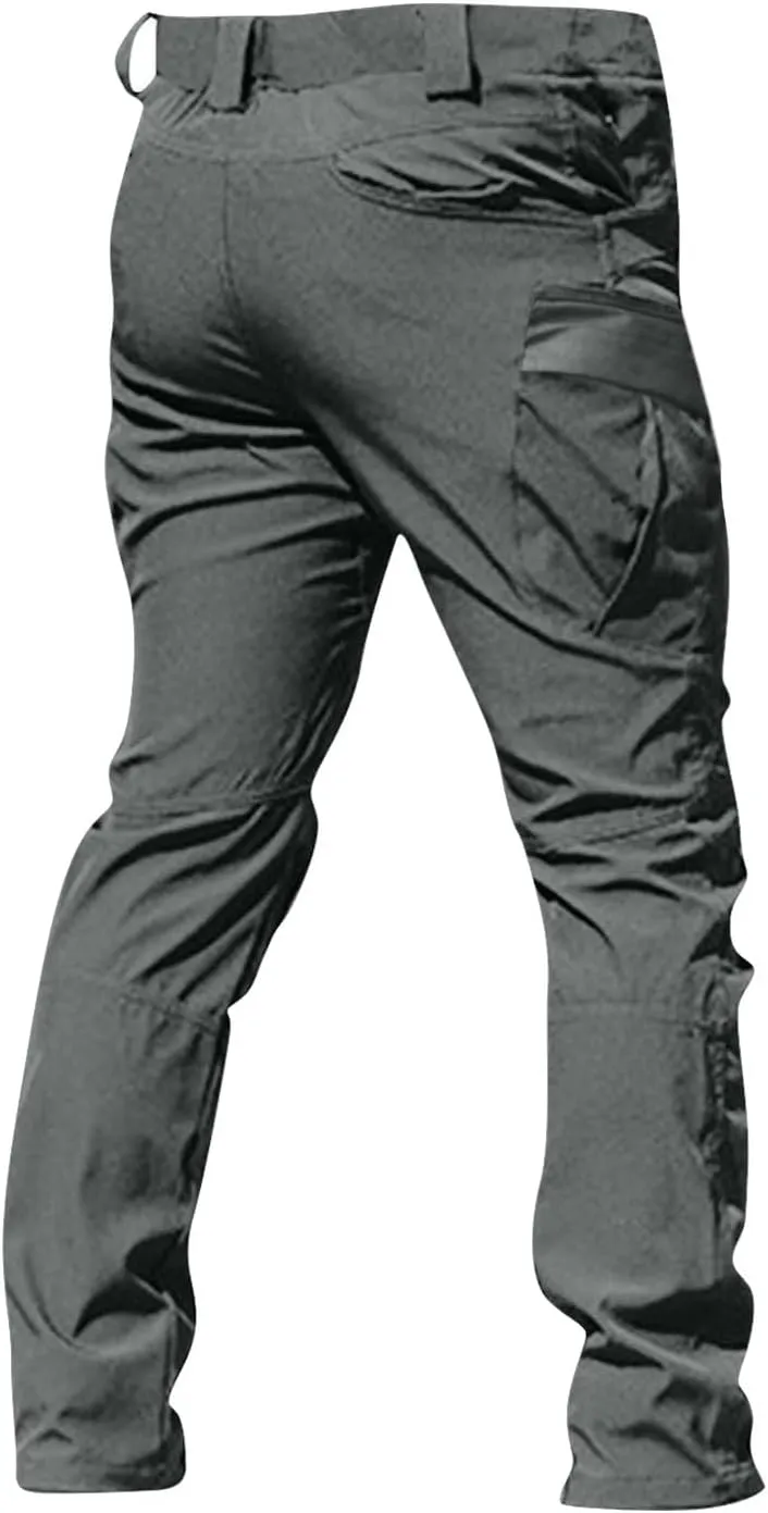 Carpenter Pants for Men Relaxed Fit Stretch Tactical Pants Flex Baggy Camo Hunting Pants Ripstop Camouflage Pants