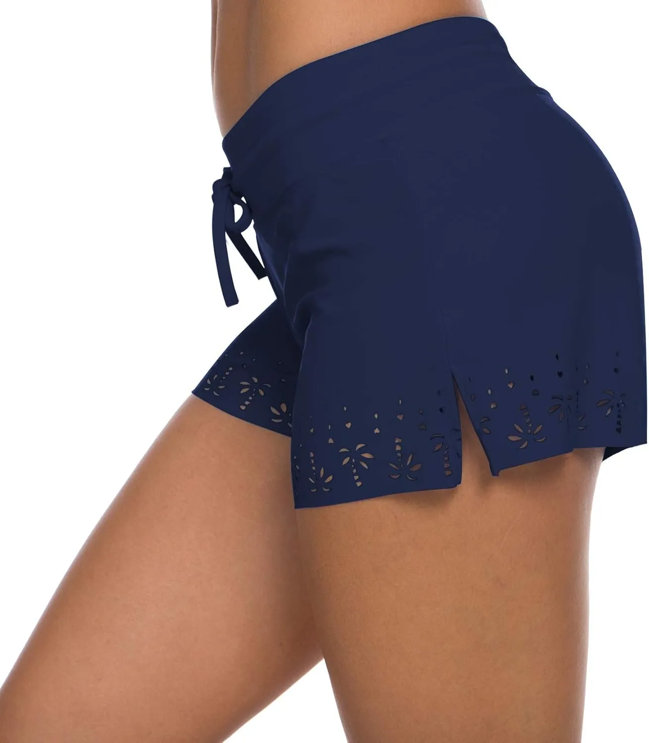 ChinFun Women's Board Shorts Swimswear Bottoms Tankini Swim Bathing Briefs Swimsuit Boardshorts Beach Trunks with Liner