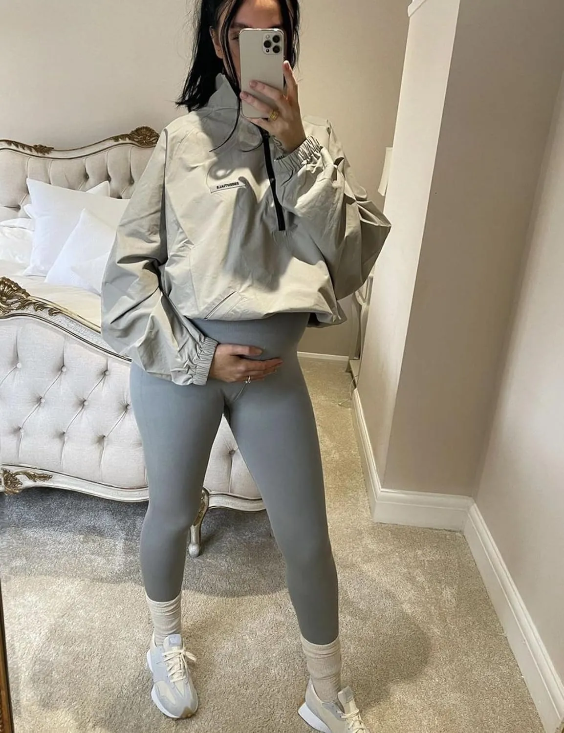 CTHH Maternity Leggings Over The Belly Buttery Soft Pregnancy Workout Pants High Waisted Maternity Activewear for Women