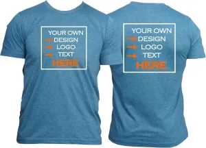 Custom T Shirts for Men and Women, Add Your Own Text, Logo, Printed T-Shirts for Birthday, Personalized Tee Shirts