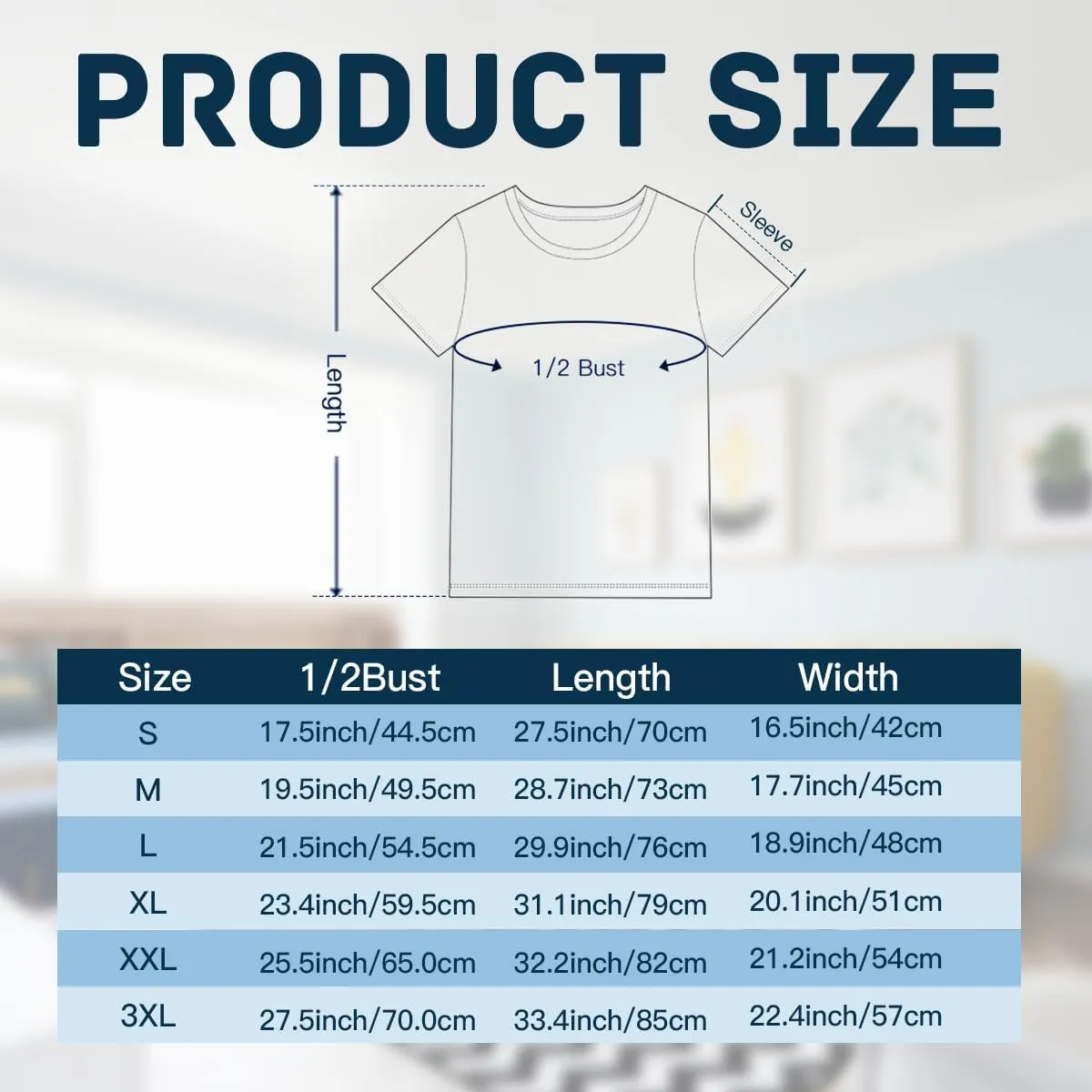 Custom T Shirts for Men Women-Made in USA-Customized T Shirts with Photo Logo Text,Personalized Shirts Front & Back Print