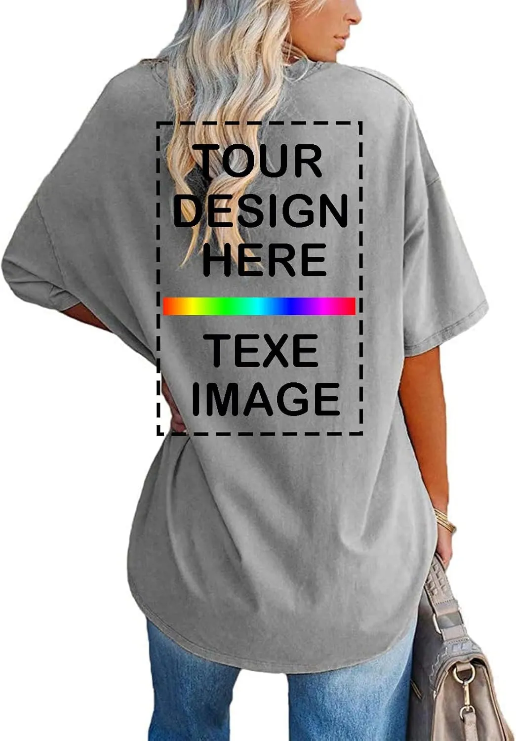 Custom T Shirts Women Customized Design Your Own Tshirts Personalized Text/Image/Logo/Photo Printed T-Shirts