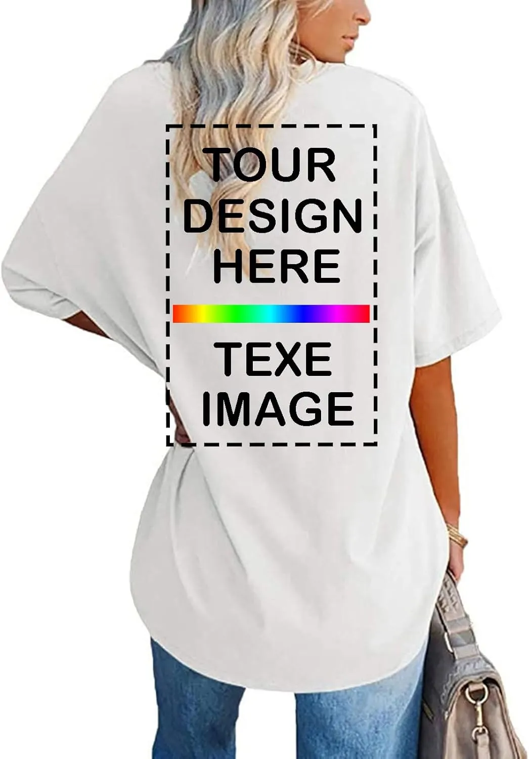 Custom T Shirts Women Customized Design Your Own Tshirts Personalized Text/Image/Logo/Photo Printed T-Shirts