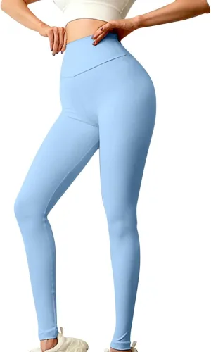 DASAYO Leggings for Women High Waisted Tummy Control Butt Lifting Stretchy Workout Yoga Pants Gym Fitness Activewear