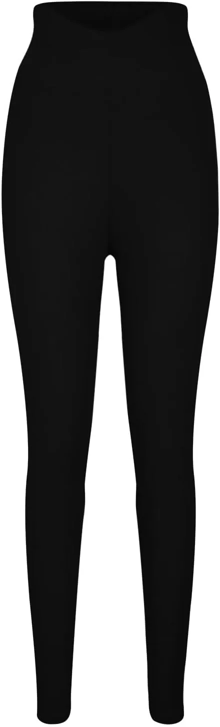 DASAYO Plus Size Leggings Tummy Control for Women High Waist Stretchy Workout Fitness Activewear Comfy Full Length Yoga Pants