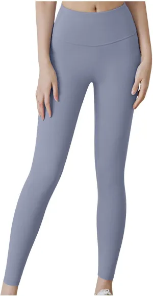DASAYO Yoga Pants for Women High Waist Tummy Control Seamless Workout Leggings Comfy Soft Activewear Stretchy Exercise Pants