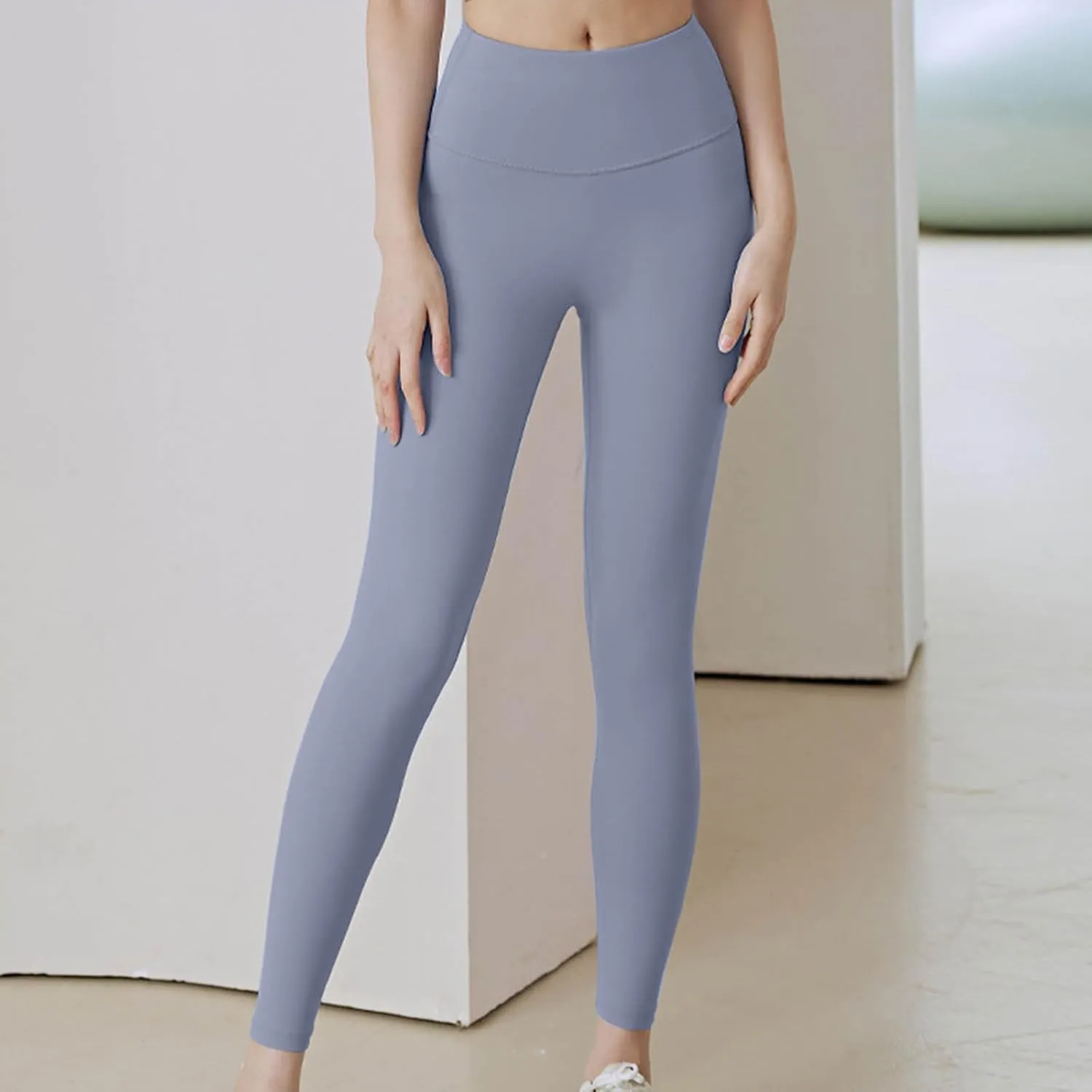 DASAYO Yoga Pants for Women High Waist Tummy Control Seamless Workout Leggings Comfy Soft Activewear Stretchy Exercise Pants