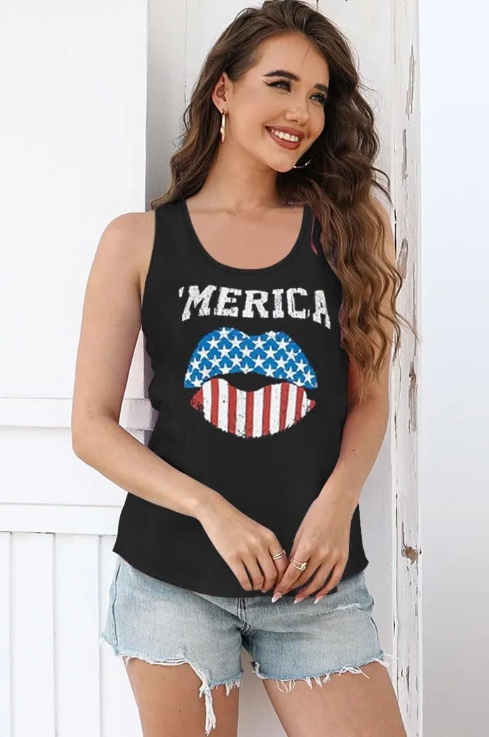 ETCYY Tank Tops for Women Tie-Dyed Workout Yoga Summer Sleeveless Athletic Tops Loose Fit Shirts