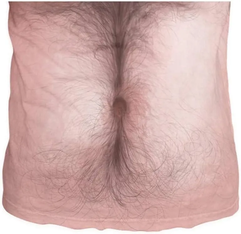 Funny Shirts for Men Hairy Chest Fashion 3D Print T-Shirts Short Sleeve Crewneck Cool Graphic Top Summer T-shirts