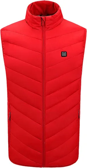 FZVYD Heated Vest for Men Women USB Rechargeable Heated Jackets for Winter Outdoor Warming Gilet Unisex Lightweight Coats