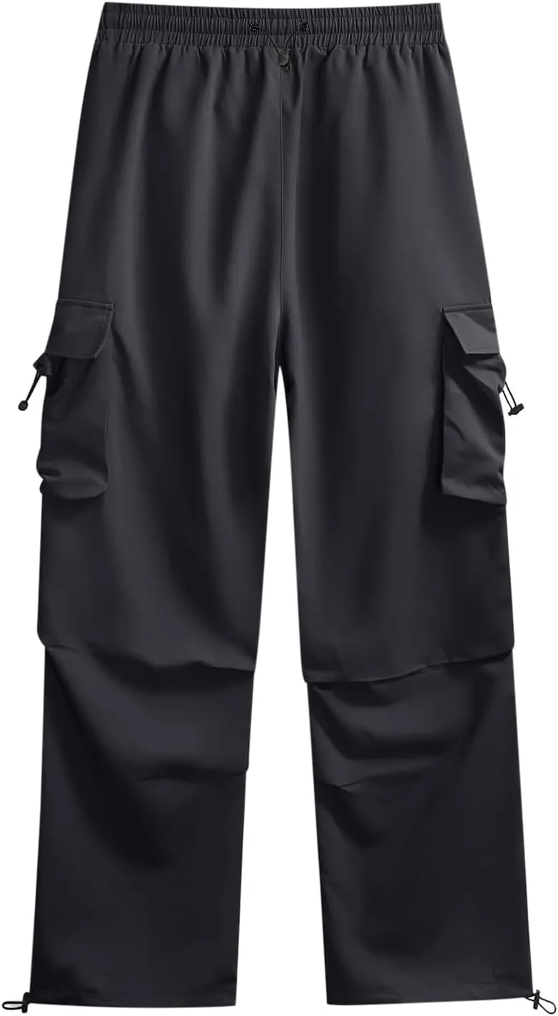 generic Men Pants Casual Summer Wide Leg Trousers Mens Cotton Linen Comfy Baggy Pants Fashoin Solid Elastic Wasit Loungewear