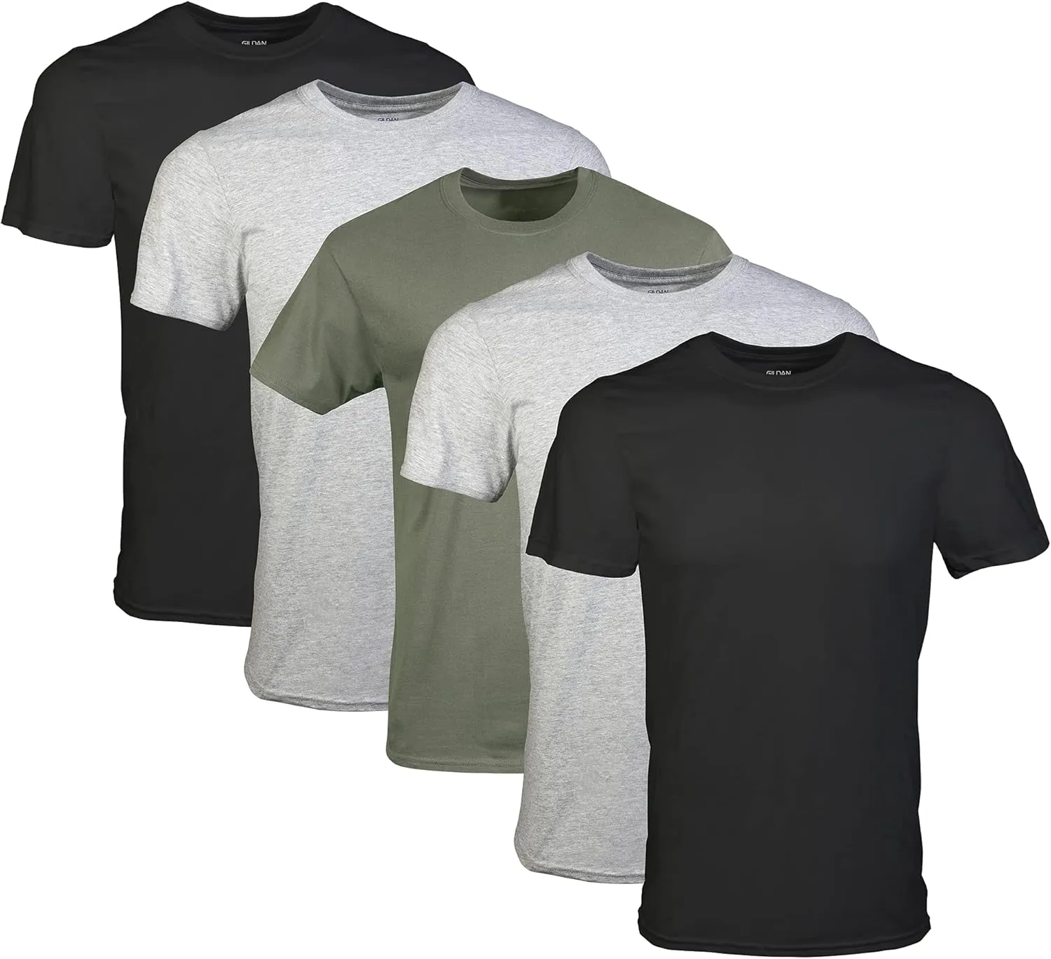 Gildan Men's Crew T-Shirts, Style G1100, Multipack