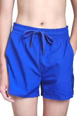 Girls Athletic Shorts with Spandex Liner Quick Dry Running Fitness Shorts for Kids Teen Active Sports Track