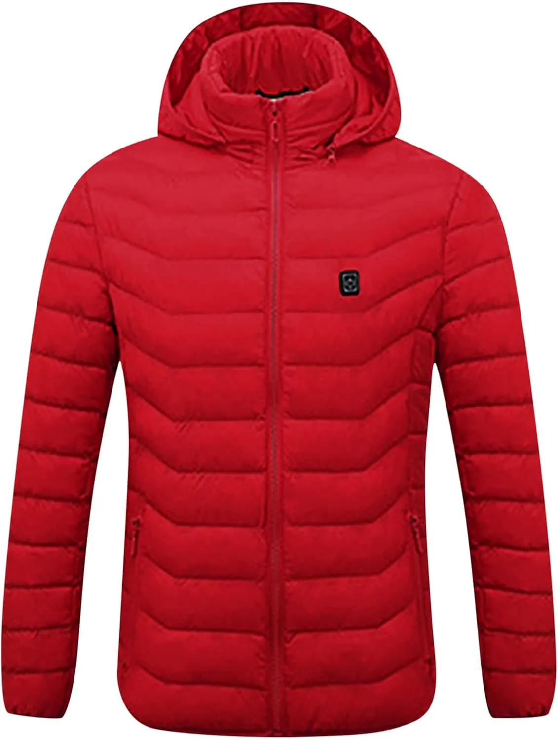 Heated Jacket for Men Multi Heated Zones Women 2024 Winter Outdoor Soft Shell Electric Heating Hooded Windproof Coat