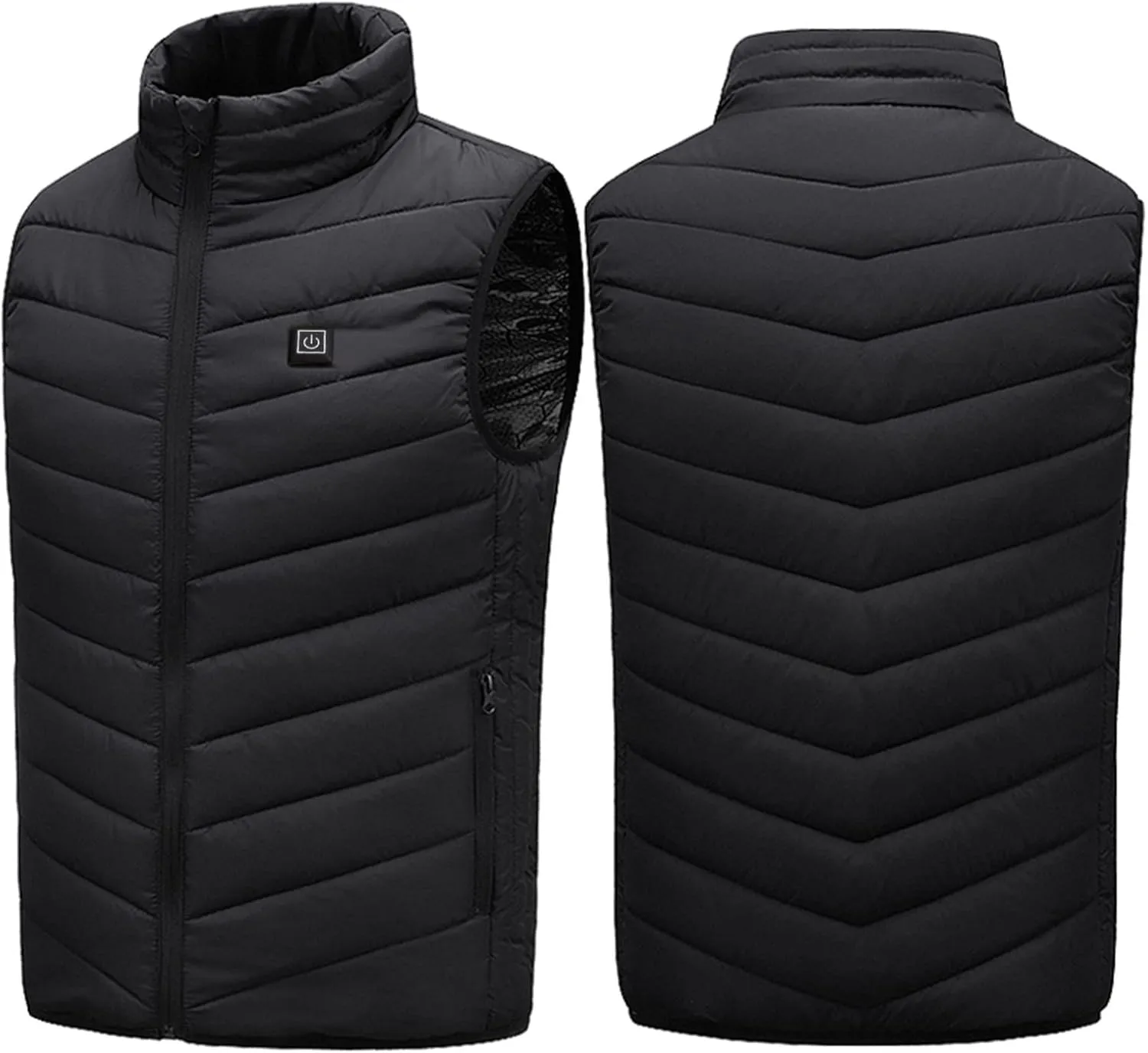 Heated Vest For Men and Women Lightweight Unisex Heating Vest Winter Warm Outdoor USB Charging Electric Heating Vest