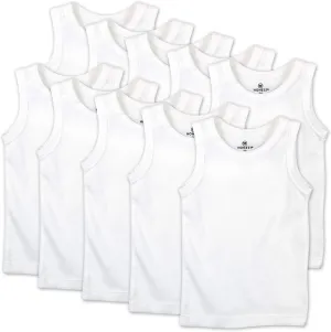HonestBaby mens Multipack Sleeveless Muscle T-Shirts