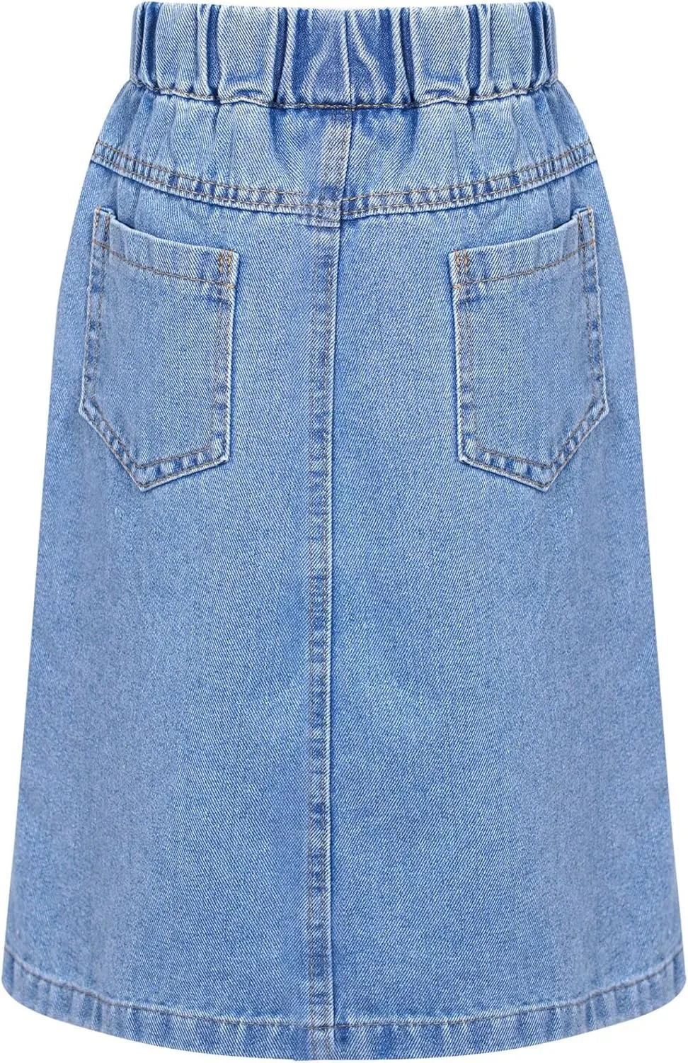 Kids Girls Denim Skirts Long Pencil Jean Skirt Cargo Skirt Summer Casual Denim Skirt
