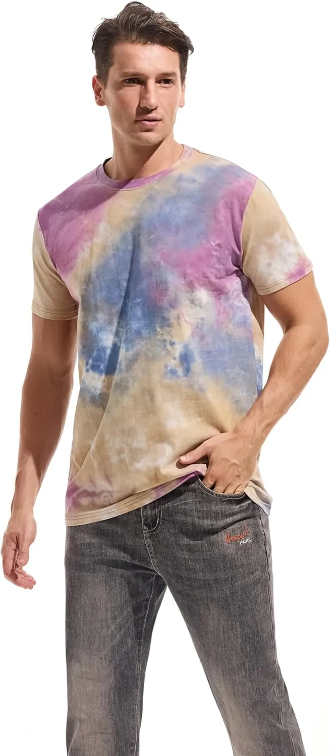 KLIEGOU Mens Hipster Hiphop Tees - Fashion Print T-Shirts