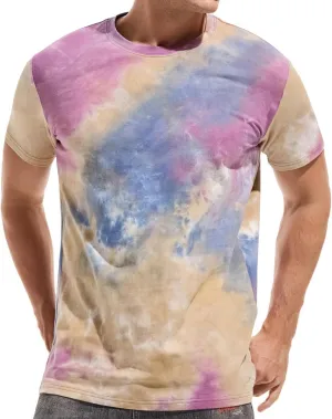KLIEGOU Mens Hipster Hiphop Tees - Fashion Print T-Shirts