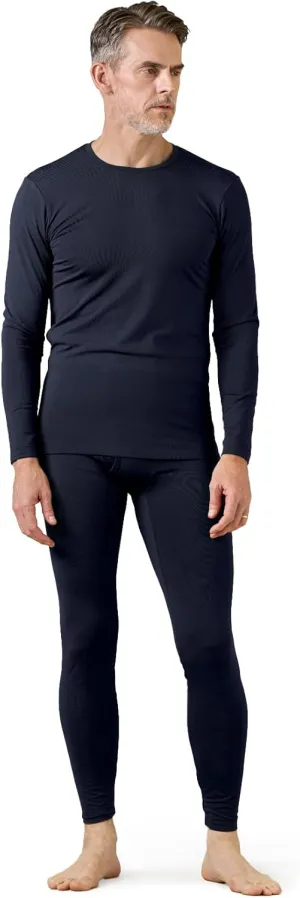 LAPASA Men's Thermal Underwear Set Soft Fleece Lined Long Johns Light/Mid/Heavy Weight Base Layer Top & Bottom M11/M24/M57