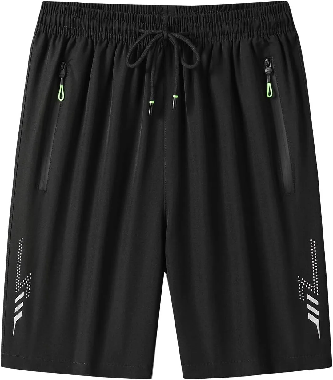 Lastesso Mens Athletic Shorts Quick Dry Lightweight Summer Shorts Cozy Training Running Jogger Activewear with Zipper Pockets