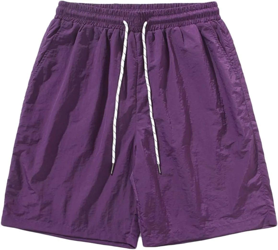 Lastesso Running Shorts for Men Quick Dry Athletic Activewear Lightweight Summer Jogger with Pockets Cozy Outdoor Sports Pant