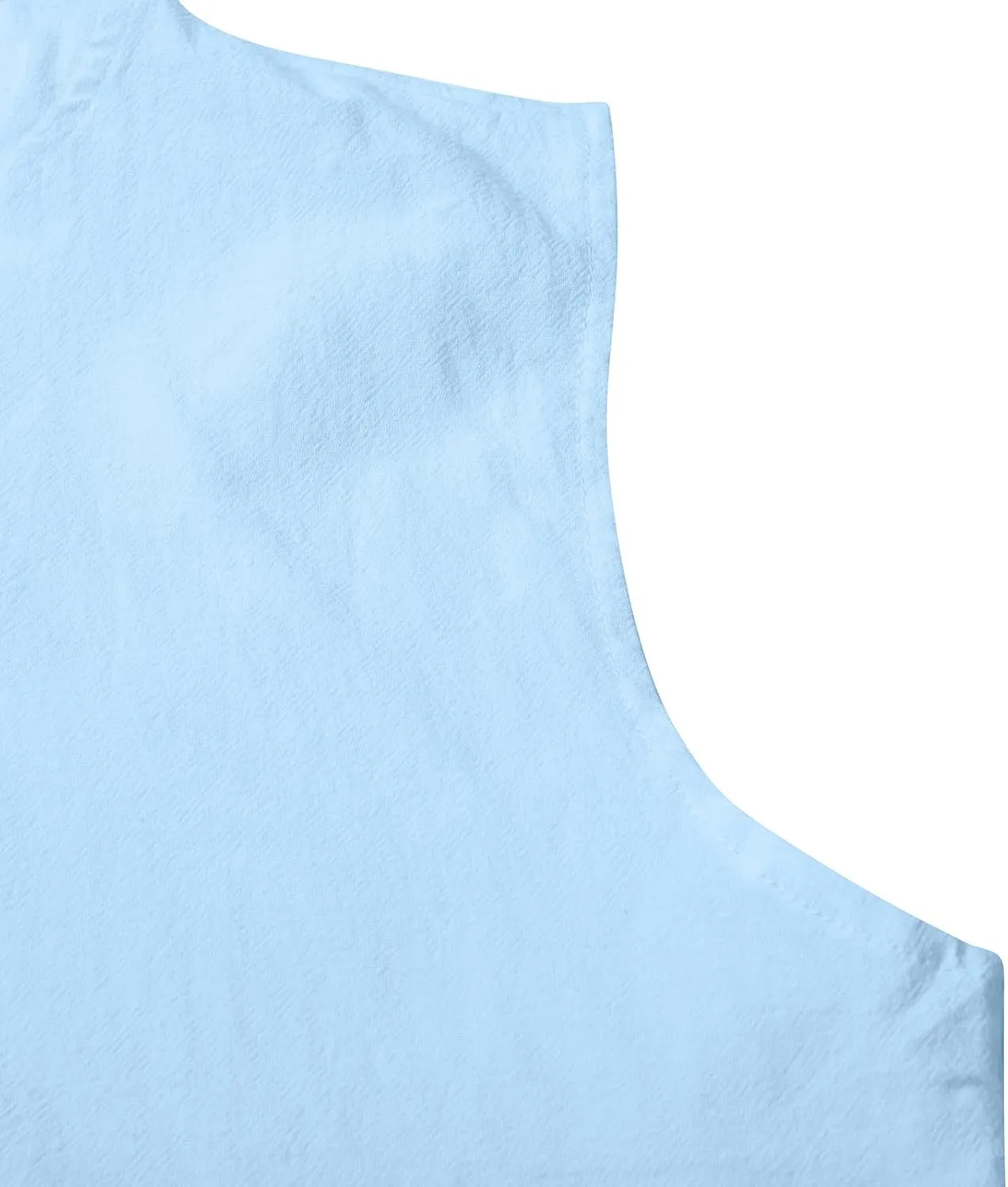 Linen Sleeveless Hoodies Mens Quick Dry Breathable Summer Beach Tops Casual Loose Fit Tees UV UPF 50  Sun Shirts 2025