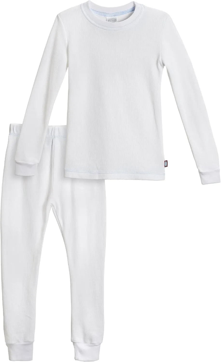 Made in USA Boys Thermal Cotton Underwear Set Long Soft Breathable Base Layer, SPD Sensory