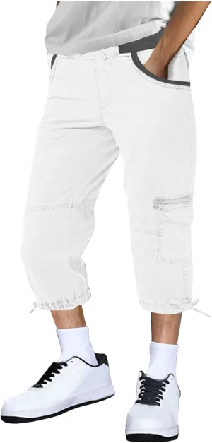 Men Hiking Pants Tactical Cargo Pants Mens Lightweight Work Pants Travel Pants for Men with Multi Pockets