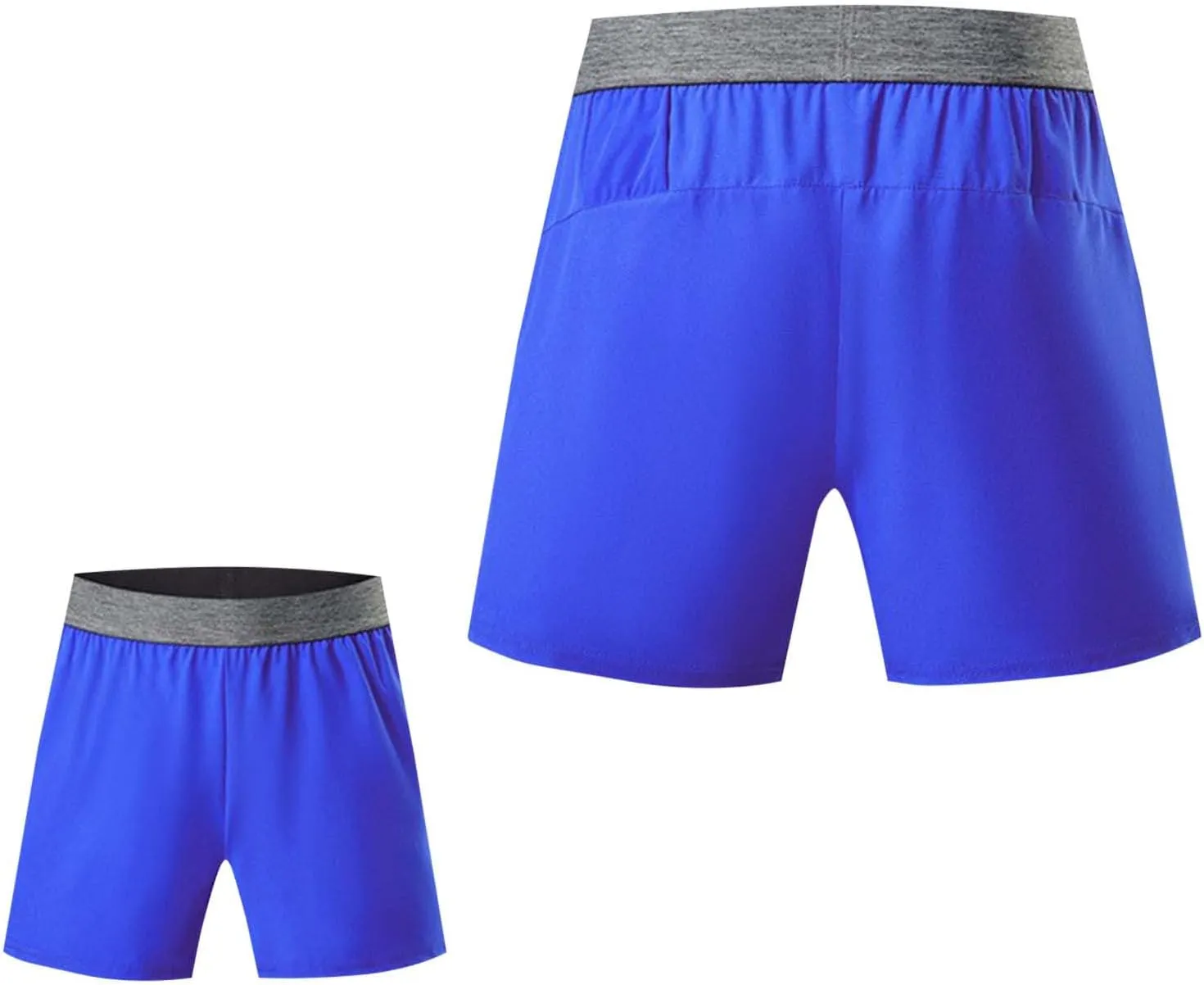 Men's Athletic Running Shorts Lightweight Quick Dry Gym Workout Shorts Outdoor Sports Shorts with Pockets