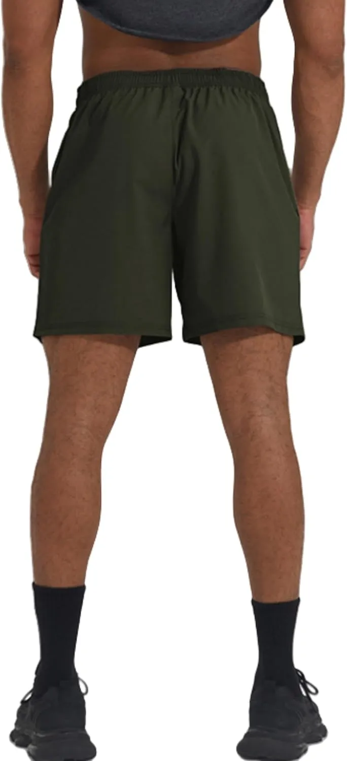Men's Athletic Running Shorts Quick Dry Workout Gym Shorts 5" Lightweight Outdoor Basketball Tennis Hiking Shorts