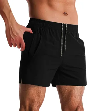 Mens Athletic Shorts Quick Dry Gym Workout Shorts Men Lightweight Sports Running Shorts with Pockets
