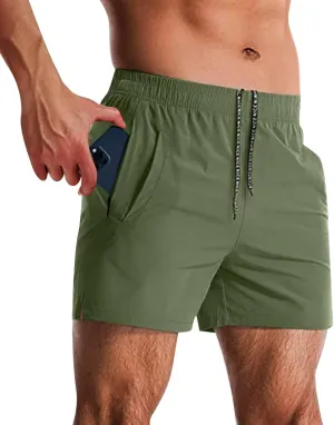 Mens Athletic Shorts Quick Dry Gym Workout Shorts Men Lightweight Sports Running Shorts with Pockets