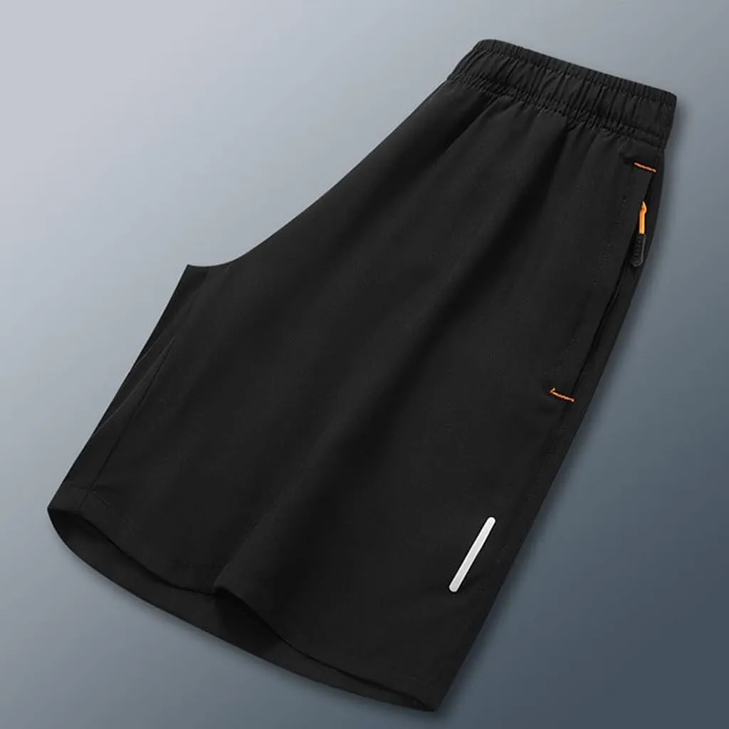 Men's Athletic Shorts with Pockets and Elastic Waistband Quick Dry Workout Shorts Men's Running Shorts