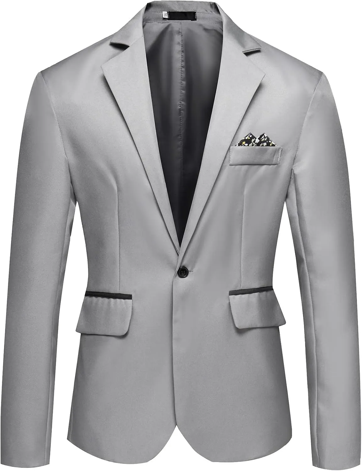 Mens Blazer Casual Sport Coat 1 Button Suit Blazer Slim Fit Daily Lightweight Jackets Fashion Knit Suit Jacket