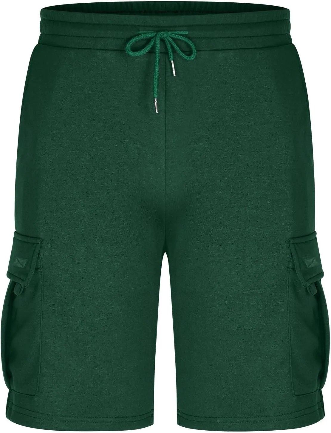 Men's Cargo Shorts Athletic Workout Gym Shorts Quick Dry Lightweight Drawstring Running Activewear with Pockets