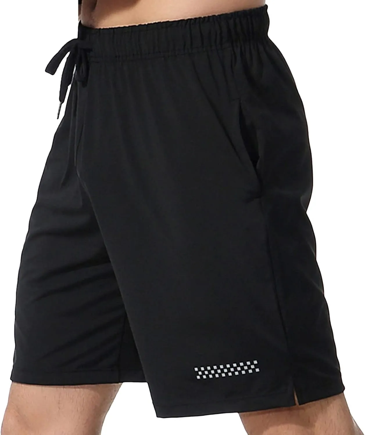 Mens Hiking Cargo Shorts Elastic Waist Short Pant Muscle Fit Bodybuilding Training Shorts Men Hiking Shorts