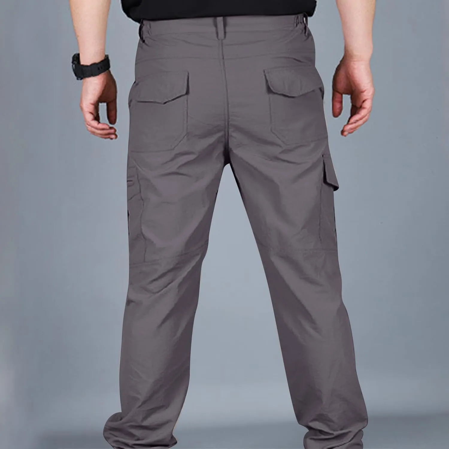 Mens Hiking Pants Tactical Cargo Pants Mens Lightweight Pants Summer Travel Pants for Men with Multi Pockets