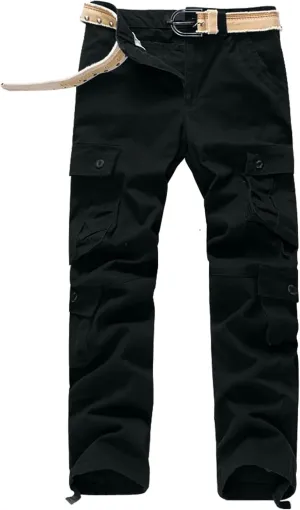 Men's Hiking Pants Tactical Mens Cargo Pants Casual Military Lightweight Work Pants Outdoor Multi-Pocket Pants