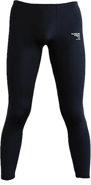 Mens Ice Silk Underwear Pants Low Rise Long John Leggings Base Layer Sports Bottom